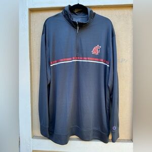 Cougar Champion Gray Quarter-Zip Athletic Top